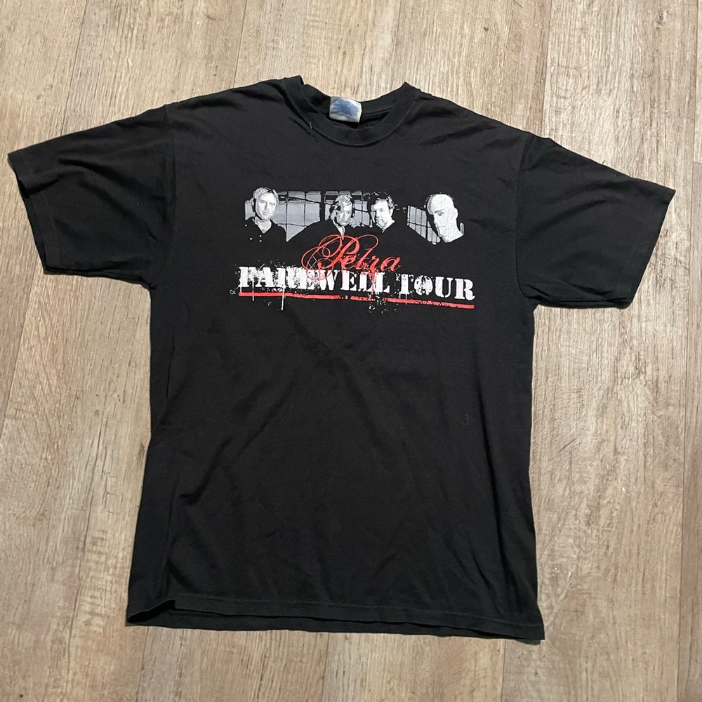 Vintage 2000s Petra Band Farewell Tour T-Shirt Black